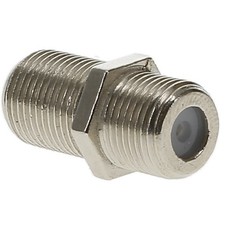 5 Pack of F-Type Dual Female Inline Coupler picture
