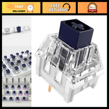 108 Pcs Clicky Mechanical Keyboard Switches - 3-Pin, 60gf, Lubed, Waterproof picture