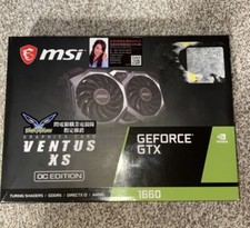 MSI NVIDIA GEFORCE GTX VENTUS XS OC EDITION 6GB GDDR5 Non-LHR picture