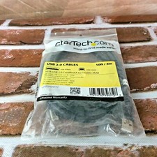  New StarTech.com USB 2.0 Cables 10ft/3m Cable A to B M/M usb 2HAB10  picture