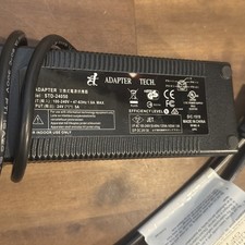 Genuine Adapter Tech STD-24050 AC Adapter 24V 5A Power Supply 4-Pin Connector picture