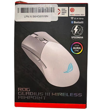 ASUS ROG Gladius III Wireless AimPoint Gaming Mouse 36000 DPI White New picture