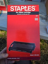 Staples Fax Ribbon Cartridge New 252' Model SFB-45C Brother PC301 See Pics picture