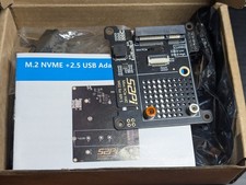 52Pi Raspberry Pi 5 NVMe M.2 HAT Bundle PCIe Adapter Board NU08 w/ Hardware Kit picture