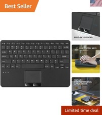 PERIBOARD-725 Wireless Keyboard with Touchpad - Multi-Device Connection with ... picture