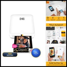 KODAK Step Slim Instant Photo Printer RODMPS20W White picture