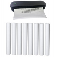 8 rolls (about 200 pages), A4, BPS free, thermal 8 rolls, 3 years, white  picture