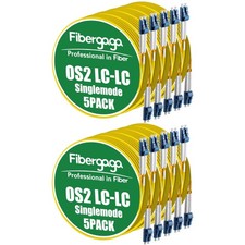10 PCS 1M 3 FT OS2 LC To LC Duplex Singlemode Fiber Patch Cable 9/125um 2.0mm picture