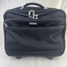 Samsonite Worldproof Wheeled Portfolio Laptop Case #930695/Black 17”x13”x8” picture
