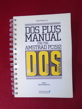 DOS Plus Manual for the Amstrad PC1512 by Digital Research Inc, Glentop picture