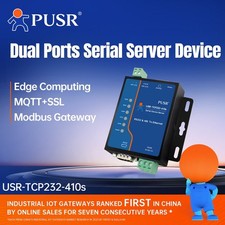 PUSR RS232 RS485 to Ethernet Modbus Gateway EdgeComputing MQTT USR-TCP232-410S picture