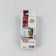 Barkan T-50 Tablet Wall Mount 7-12 inch Auto Clamp White 360 Rotating NEW NIB picture