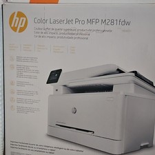 HP Color LaserJet Pro M281fdw Color All-in-One Laser Printer Duplex Fax picture
