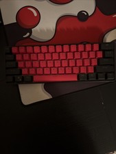 Black and Red Kraken Gaming Keyboard RGB Lighting picture