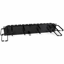 StarTech 2U 19inch Horizontal Cable Management Panel CMPNL2UCD Vert/ Hor D Rings picture