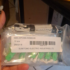 Sumitomo Electric QSC-APCSM-250900-60 Optical Network Cable SC-SC 60cm 12pc picture