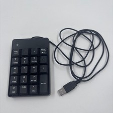 Wired USB Numeric Keypad 18 Key Numpad Accounting Data Entry Portable picture