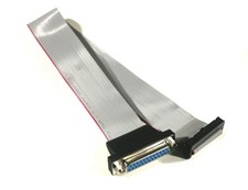 16In DB25F Parallel Port Expansion to 26 Pin Motherboard Header IDC26 Cable picture