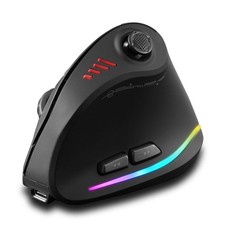Wireless Vertical Gaming Mouse, Joystick, 24000 DPI, 11 Button, RGB, BT/2.4G picture