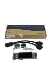 Matrox P69-MDDE128LA1F Millennium P690 LP PCIe x1 128MB Dual Head Video Card picture