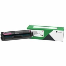 LEXMARK C331HM0 H MAGENTA HIGH YIELD RETURN PROGRAM PRINT CARTRIDGE picture