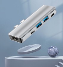 Multiport USB-C Hub Type C To USB 3.0 4K HDMI Adapter For Macbook Pro  Air USA picture