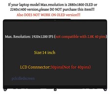 For Lenovo IdeaPad Flex 5 14IAU7 LCD Touch Screen 82R70006US M140NW4D R4 HW 1.1 picture