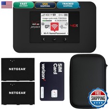 Netgear AC791L 4G Mobile Hotspot Unlocked 20 Hour Battery EVDO-LINK Bundle picture