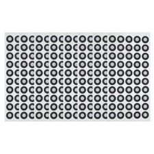 400Pcs Inner 5mm Outer 10mm Round High Reflective 3D Scanning Marker picture