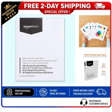 Amazon Basics Multipurpose Copy Printer Paper 8.5 x 11 White 20 lb 92 Bright picture