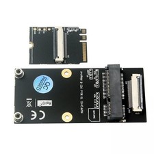 NEW M.2 (NGFF) key A/E/A+E to Mini PCI-E Adapter with FFC Cable Case picture