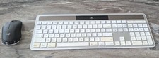 Logitech K750 Wireless Solar Keyboard M310 Mouse w/ USB Unifying Receiver Dongle picture