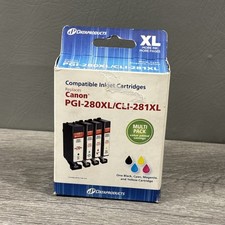 Dataproducts Canon PGI-280XL / CLI-281XL (4 Pack) Ink Cartidges #8558 picture