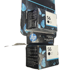 Lot Of 2 HP 56 Black Ink Genuine Cartridge picture