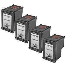 4PK C9362WN 92 BLACK Printer Ink Cartridges for HP Photosmart C3140 C3150 C7850 picture