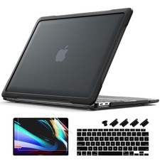 4In1 Ultimate Case For MacBook Air 13 Inch 20182020 Black Protective Cover picture