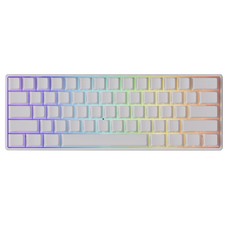 MonsGeek FUN60 Pro SP Wireless Gaming Keyboard White English Layout picture