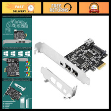 4-Port PCIe Firewire 400 Card, 1394A Interface for Windows & Mac, Cables Include picture