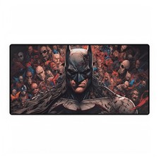 Batman And Villains Collage Dark Art Mouse Pad Desk Mats picture