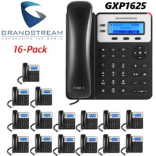16 Grandstream GXP1625 Small Business Office HD IP Phone 2 Line PoE Lot Bundle picture