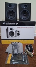 Audioengine 5 (A5) Premium Powered Bookshelf Speakers Satin Black picture