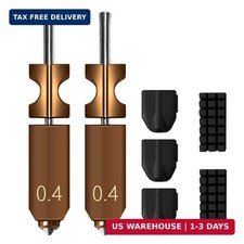 2 Pcs 0.4MM Integrated Adventurer 5X Nozzle Kit for Flashforge AD5X 3D Printer H picture