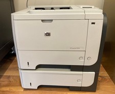 HP LaserJet Enterprise P3015dn Workgroup Laser Monochrome Printer CE528A TESTED picture