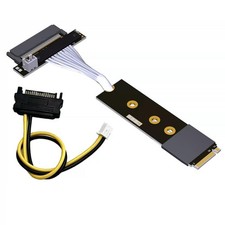 ADT-LINK M.2 NVMe to U.2 SFF-8639 SSD Adapter Extension Cable - PCIe 5.0 x4 Gen5 picture
