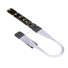 ADT-LINK M.2 NVMe SSD Extension Cable Supports 22110 , PCIe 5.0 Gen5 High-Speed picture