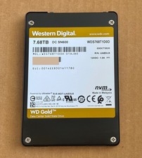 Western Digital 7.68TB WD Gold Enterprise Class NVMe SSD - WDS768T1D0D-01AJB0 picture