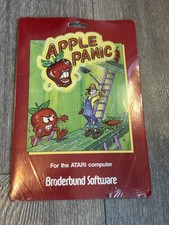 Vintage Apple Panic Broderbund 5.25 Floppy Atari 400/800 Game Disk NEW Sealed picture