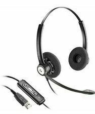 Plantronics Entera HW111N-USB Mono Wideband Noise-Canceling PC Headset New  picture