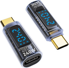 240W USB C Adapter with LED Digital Display, 2 Pack picture