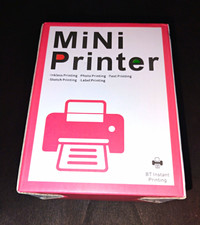 Bluetooth Thermal Inkless Mini Printer X1 Photo Text Sketch Label Printing picture